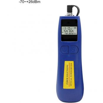 Optischer Leistungsmesser Tester 2,5mm Universalanschluss FC/SC/ST 6 Standardwellenlängen 850/1300/1310/1490/1550/1625/1650nm