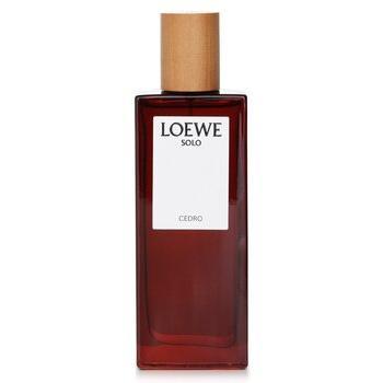 Loewe Solo Cedro Eau de Toilette Spray 50ml - Perfume Masculino Aromático com Notas de Cedro