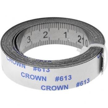 Self-Adhesive Stainless Steel Miter Track Tape Measure with Metric Scale Ruler (1M-3M) for T-Track Router Table Saw Woodworking Tool