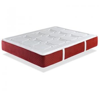 Materasso Ecologico Singolo 105x180 eko-supreme, Altezza 30 cm, Schiuma Riciclata + Memory Foam, Ergonomico e Traspirante. Firmezza Media