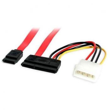 StarTech.com 18in SATA Data Cable with LP4 Adapter
