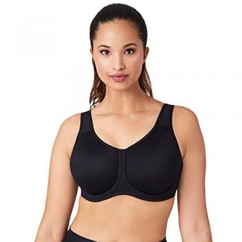 Wacoal Simone Maximum Support Sports Bra - Black - Size 40DD