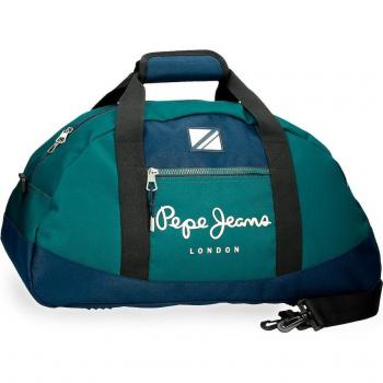 Borsa da viaggio unisex Pepe Jeans Ben Verde in poliestere, capacità 27L, modello casual
