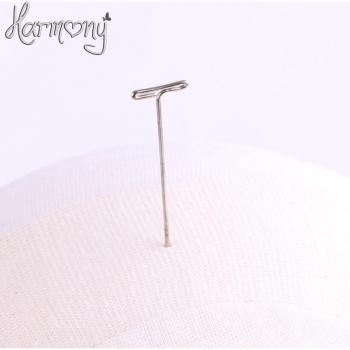 Épingles en T pour perruques et postiches - Lot de 50 pièces
