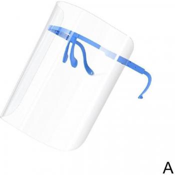 Escudo Facial de Seguridad Transparente para Niños - Visera Protectora para Ojos y Bufanda de Repuesto para Salpicaduras en Cocina (1 Unidad)