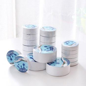 5PCS Compressed Cotton Disposable Face Bath Towels - Travel Cleaning Wipes