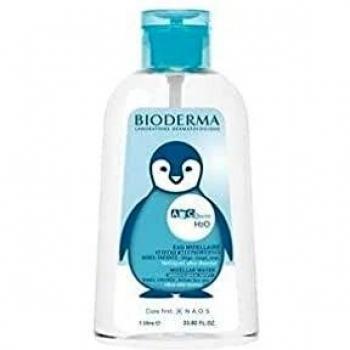 Água Micelar Bioderma ABCDerm H2O 1L - Limpeza Suave para Bebês e Crianças, Sem Enxágue