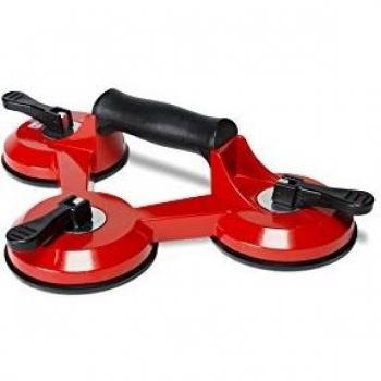 Rubi 66904 Ventouse triple Rouge