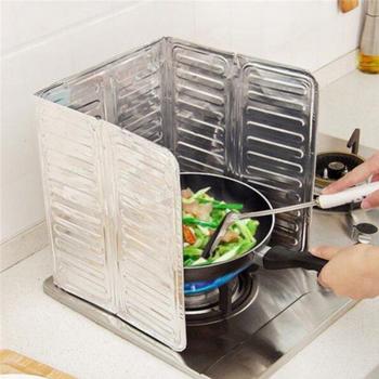 Bloc d'huile en aluminium avec barrière anti-projection et isolation thermique pour cuisinière