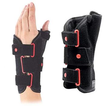 Tutore corto Respiform Plus para muñeca y pulgar izquierdo - tamaño medio (circunferencia de muñeca 16-19 cm)