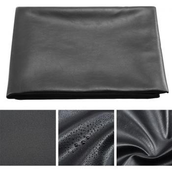 Mayitr Universal Motorradabdeckung 70x100cm Schwarz PVC-beschichtet, langlebig und wasserdicht