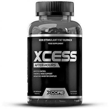 Cápsulas para quemar grasas XCESS After-Hours (120 cápsulas)