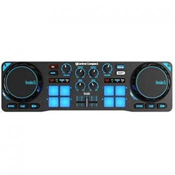 Hercules Party Starter Kit DJ-Controller mit 2 USB-Anschlüssen