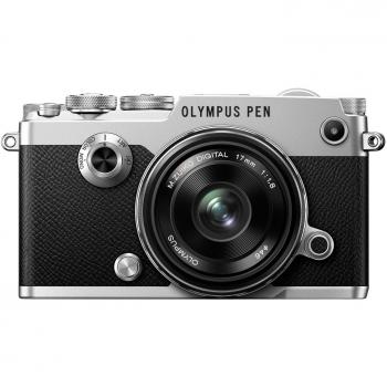 Olympus PEN F Camera - 17 mm Lens, Silver