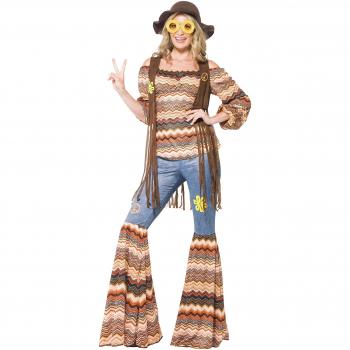 Smiffys Harmony Hippie Costume