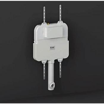 RAK Ecofix Slimline Concealed Cistern Bathroom Back To Wall Toilet Dual Flush WC