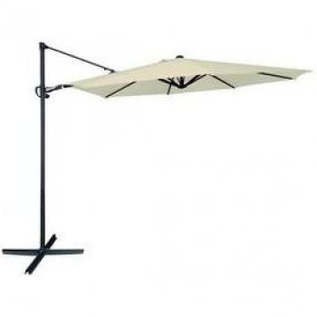 Parasol excéntrico Roma Aktive Garden con mástil de aluminio Ø300 cm