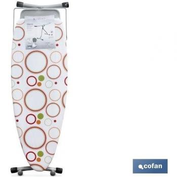 Tabla de Planchar Vittoria 130x47cm con Bandeja Escamoteable Diseño 1