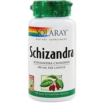 Solaray Schizandra Berry 580 mg | Schizandra Beeren 580 mg | 100 Capsules
