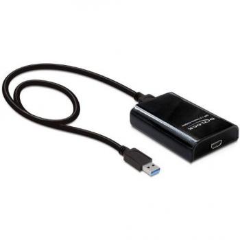 It looks like you're looking for information about USB 3.0 to HDMI adapters from DeLOCK. These adapters are designed to connect a computer or device with a USB 3.0 port to an HDMI display, allowing you to output video and audio