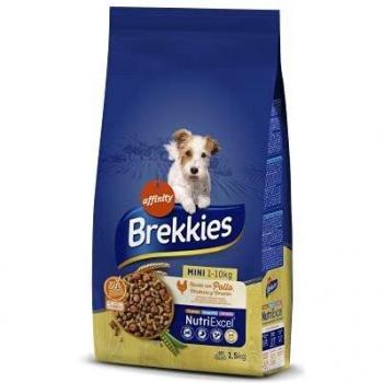 Ração para Cães Mini com Frango Brekkies Excel 1,5 kg