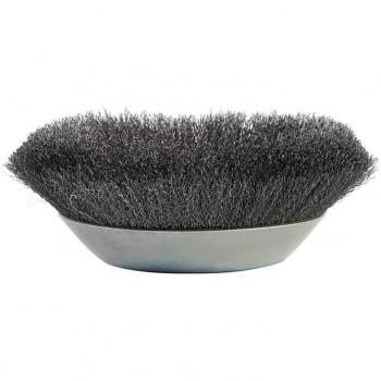 Brosse roue fil acier tondeuse à gazon tête de coupe durable jardin bord arrondi
