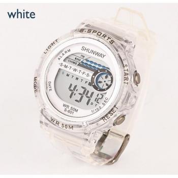 UTHAI CE28 Kids Waterproof LED Digital Sports Watch - 50m Swim Resistant Electronic Clock for Boys and Girls