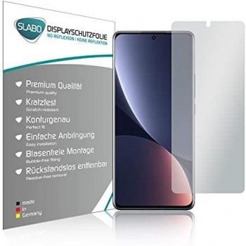 Slabo 4 x Displayschutzfolie kompatibel mit Xiaomi 12 Pro (5G) Displayfolie Schutzfolie Folie Zubehör
