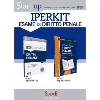 Iperkit esame di diritto penale: Ipercompendio diritto penale-Schemi & schede diritto penale