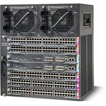 Switch Gestibile Cisco Catalyst 4507R-E Rack Mount PoE con 7 Slot di Espansione