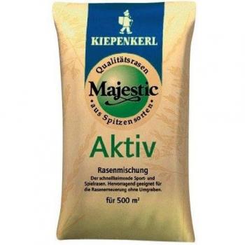 Gazon Majestic Aktiv 10 kg - Mélange de semences pour pelouse
