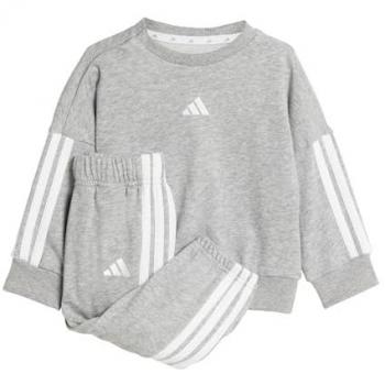 adidas Essentials Baby Tracksuit Set - Grey/White Regular Fit