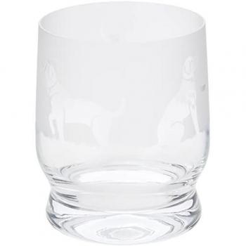 Personalized Engraved Labrador Aspect Glass Tumbler
