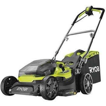 Ryobi Tondeuse Hybride 36V LithiumPlus Coupe 37cm - 2 Batteries 5,0 Ah - 1 Chargeur Rapide RY18LMH37A-250