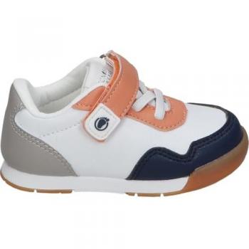 Zapatillas Deportivas para Niño CONGUITOS Color Marino, Suela Flexible, Puntera Ancha, Cierre Adhesivo, Diseño Animal Friendly