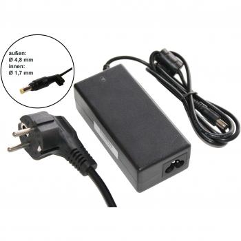 Alimentatore 220V Vhbw per Notebook Sony Vaio VGN-P21ZR, VGN-P720, VGN-P788, VGN-P798, VPC-P1 e altri modelli