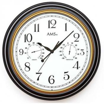 AMS Wall Clock, White