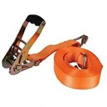 Sangle D'Arrimage Avec Tendeur À Cliquet Pour Charges Lourdes 4500 Kg 50 Mm X 8 M PEREL