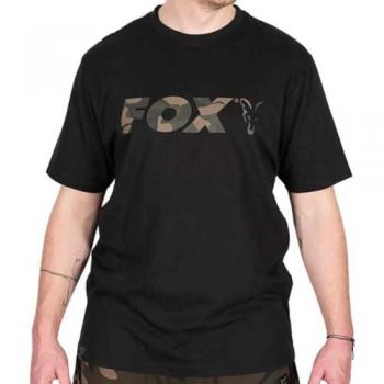 Fox Black/Camo Logo Short Sleeve T-Shirt XL