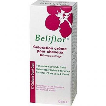Beliflor Coloration Crème Châtain Doré Clair N°17 135 ml