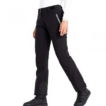 Dare2b Women's Black Water-Repellent Recycled Ski Pants Size 20 S