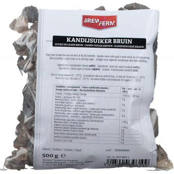 Sucre Candi Brun en Morceaux 500 g