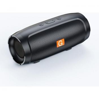 Waterproof Portable Bluetooth Speaker with Subwoofer, AUX, TF Card Support, and FM Radio