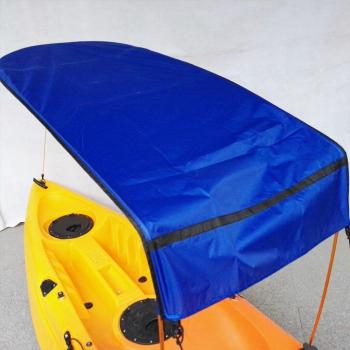Auvent extérieur multifonctionnel avec support pour bateau gonflable, kayak et pêche - Couleurs variées