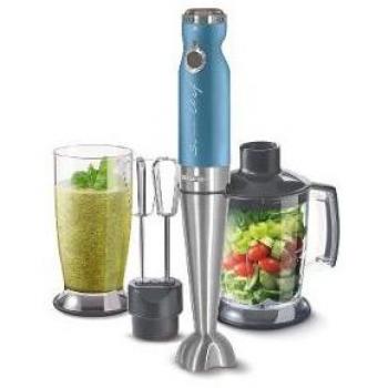 Mixeur plongeant Sencor SHB 5602BL - Mixeur à main avec accessoires et puissance élevée