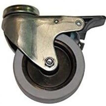 Roulette nova oeil caoutchoucgris diam 75 h 101 couronne40