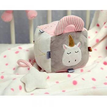 KIOKIDS CUBO ACTIVIDADES DE PELUCHE DE UNICORNIO