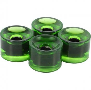 Novel 4-Piece 70x51mm Skateboard Longboard Cruiser Wheels Set