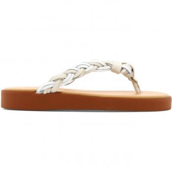 See By Chloé Women's New Gaucho Sandals in White, Size 38, SB40052A17073139; See by Chloé Women's Flip Flops in Brown, Size 8 US Pompoms Sandals -