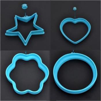 Moderne Silikon Eierform Ring Küchenwerkzeug